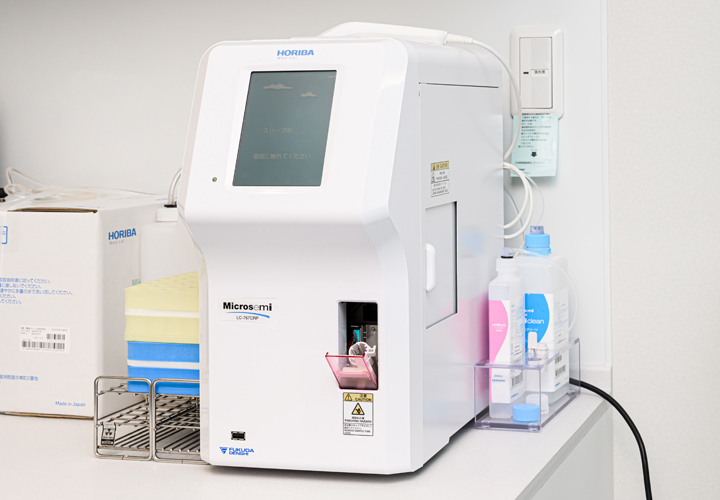 迅速検査装置を導入